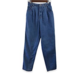 Vintage Aileen Petites 10P High Rise Mom Jeans 100%‎ Cotton Darted Iconic 90s